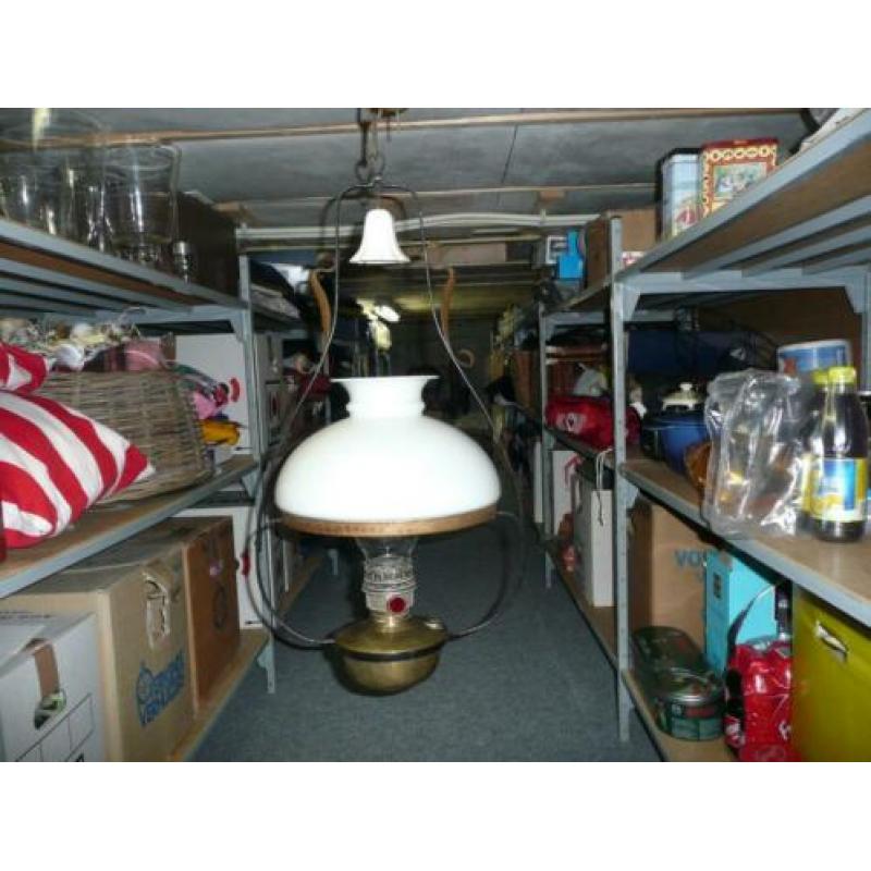 antieke olielamp(schippertje)