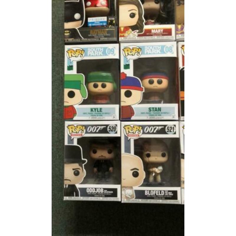 Funko pops - disney/dc/enz - exclusives - 14 stuks