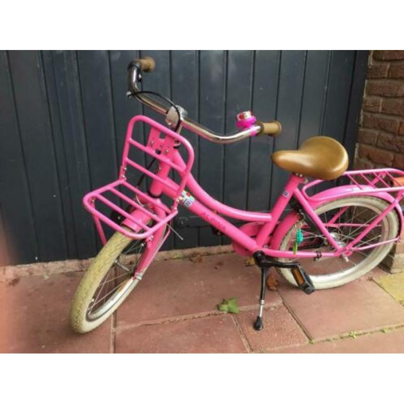 Alpina kinderfiets 18 Inch fuchsia pink