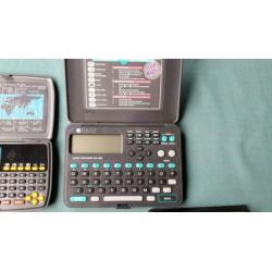 Data -cal -dialer -radio -organizers 6 stuks