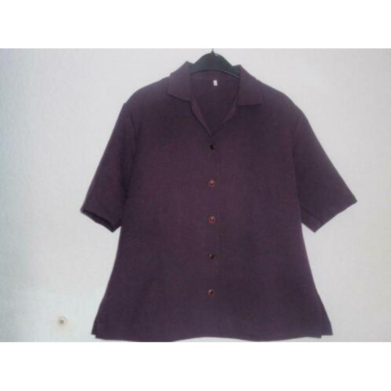 Maat l - paarse blouse