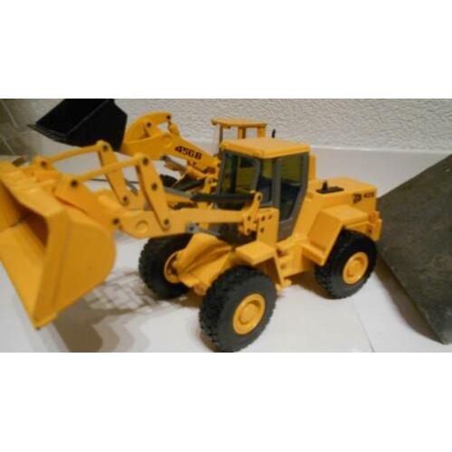 2x JCB 435 Wheel Loader shovel ZX 456B Joal 1/35