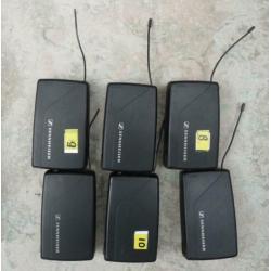 Sennheiser draadloze microfoons 6x MKE2 koop of HUUR