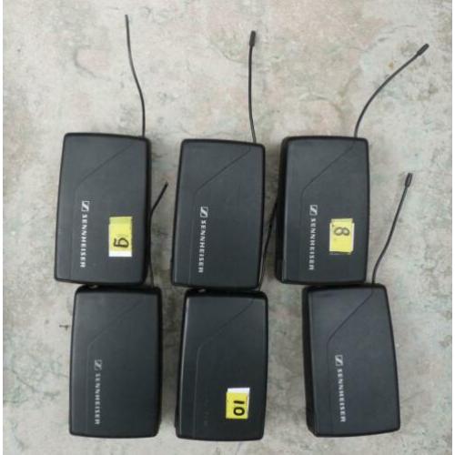 Sennheiser draadloze microfoons 6x MKE2 koop of HUUR