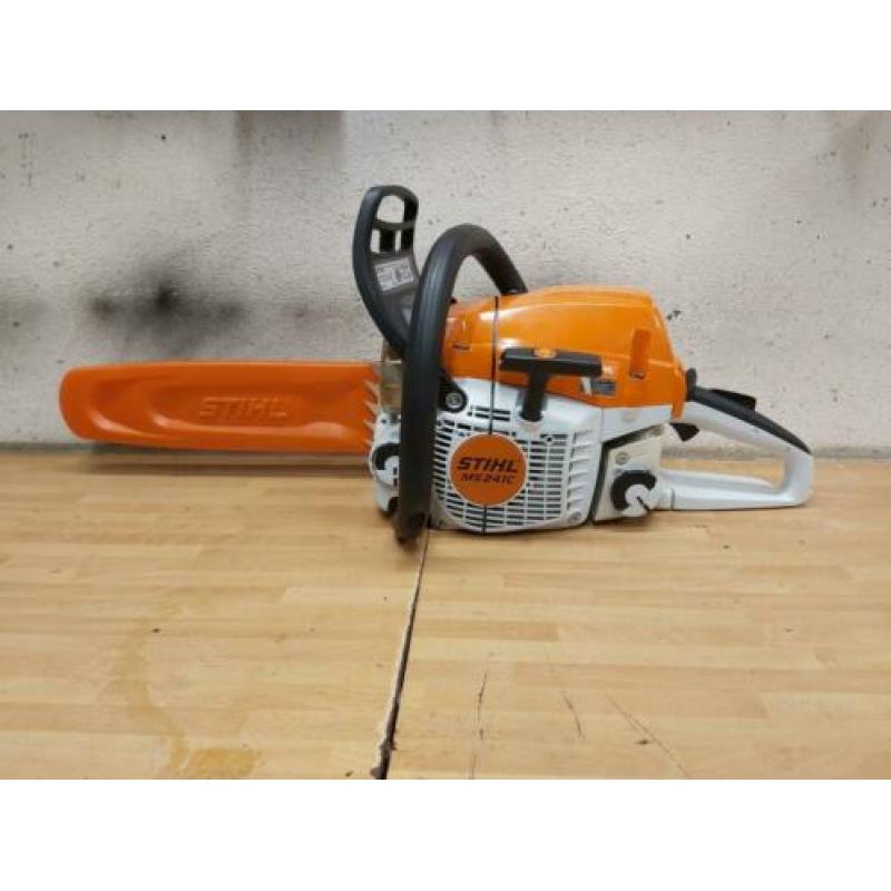 Stihl 241c kettingzaag demo machine
