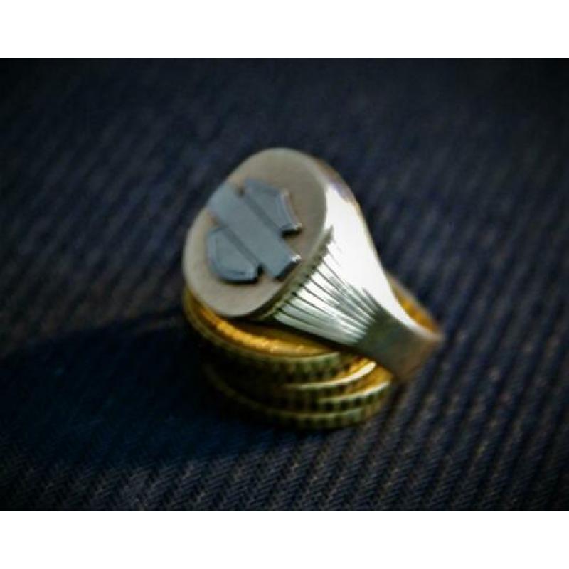 Gouden Harley-Davidson ring