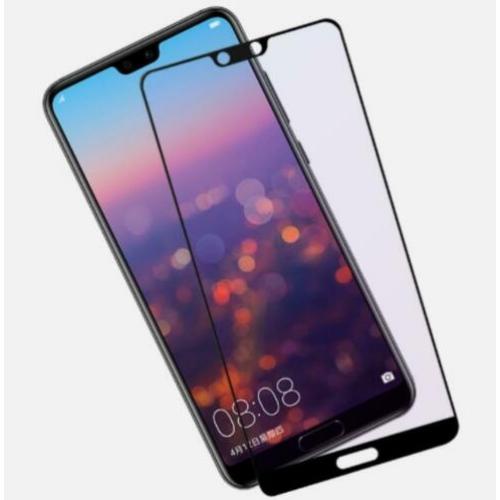 5D Full Cover 9H Screenprotector for Huawei P20 Pro _ Black