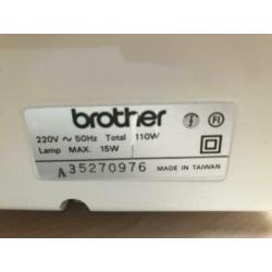 Brother lockmachine 546D plus garen
