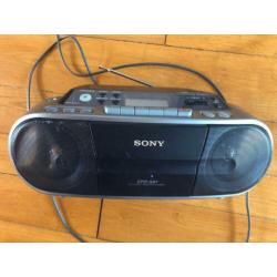 Compact Sony audiosysteem