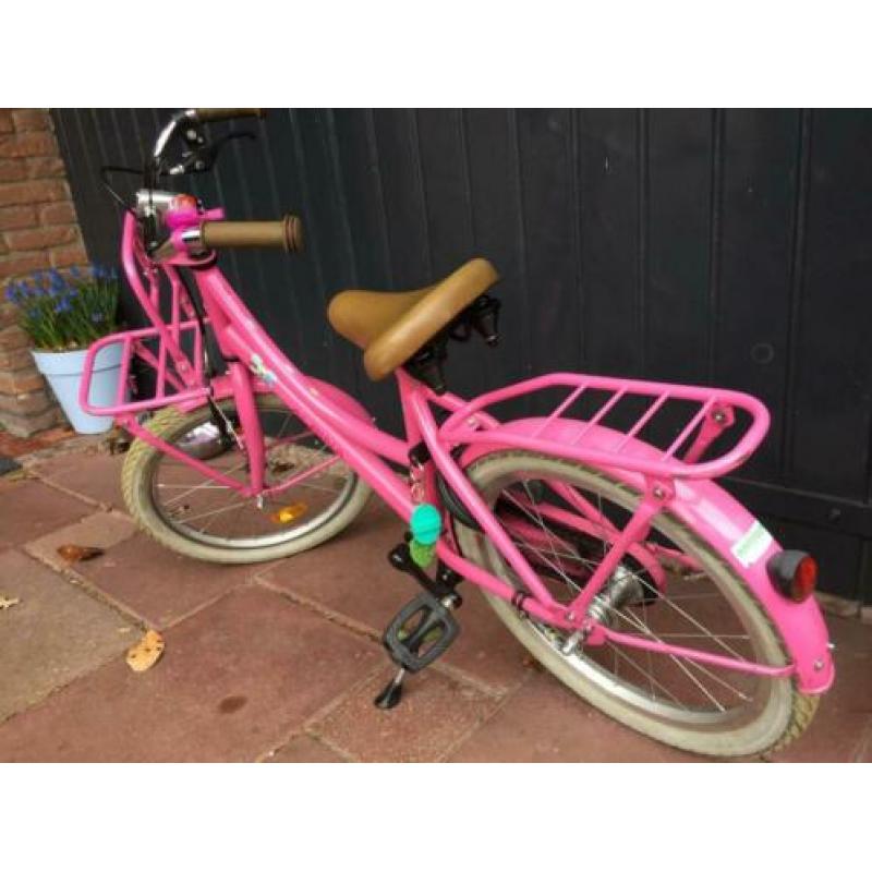 Alpina kinderfiets 18 Inch fuchsia pink