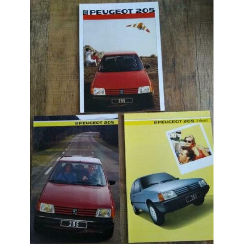Peugeot 205 folders set