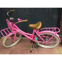 Alpina kinderfiets 18 Inch fuchsia pink