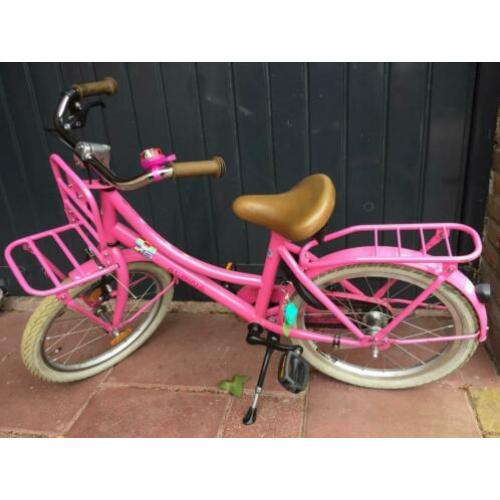Alpina kinderfiets 18 Inch fuchsia pink