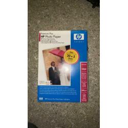 HP Fotopapier 10x15 cm nieuw 5 pakjes