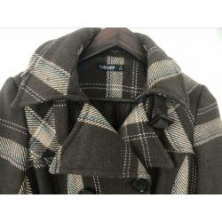 Colours of the world dames coat mantel jas bruin M 38 40