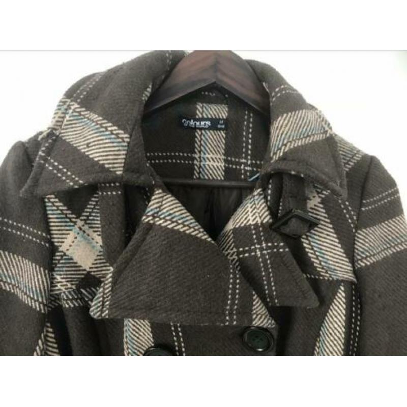 Colours of the world dames coat mantel jas bruin M 38 40