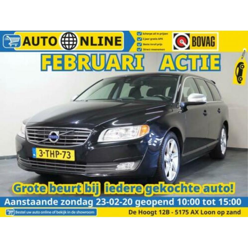 Volvo V70 1.6 D2 Nordic+ CLIMA automaat navi APK nieuw