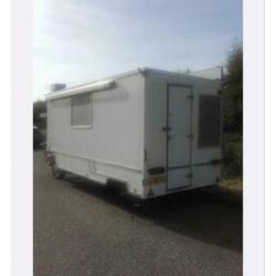 Aanhanger Oliebollen of frituur wagen