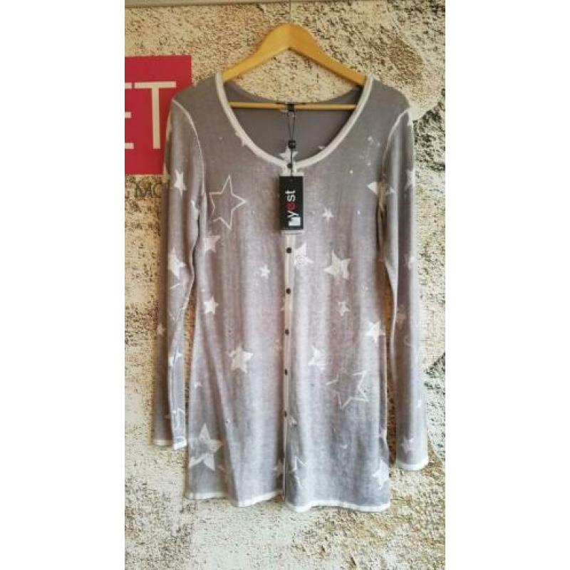 Nieuw vintage look vest van Yest maat 38