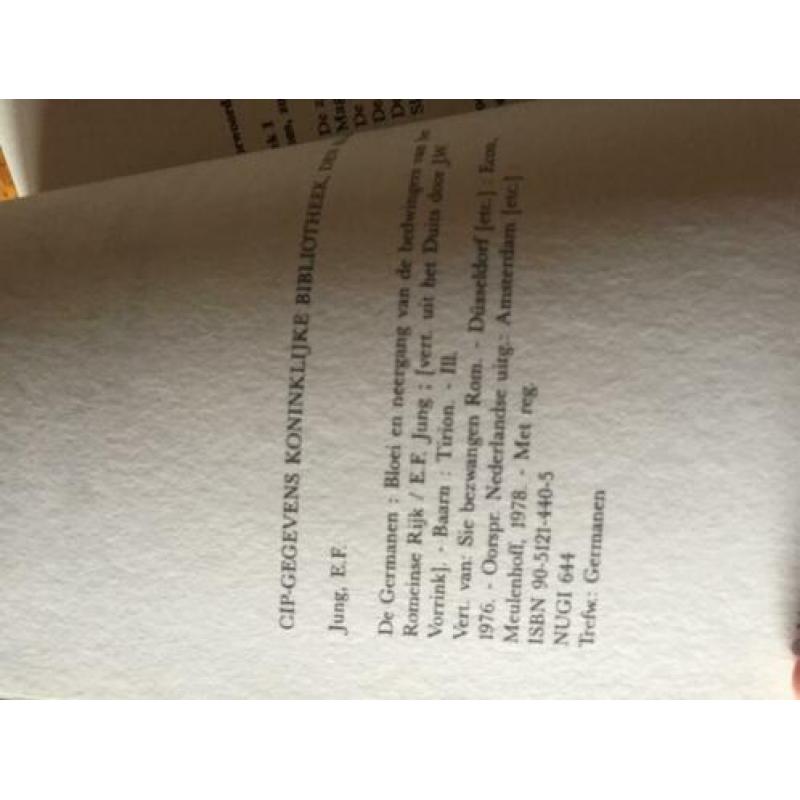 De Germanen - Ernst F. Jung