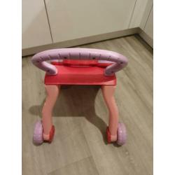 Vtech baby walker roze zo goed als nieuw