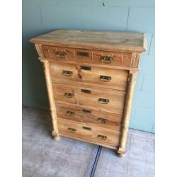 Hele mooie antieke Zweedse dressoir. Ladenkast commode