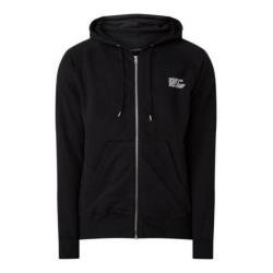 DISCIPLINE - Hoodie met rits Zwart , Maat L , NIEUW !