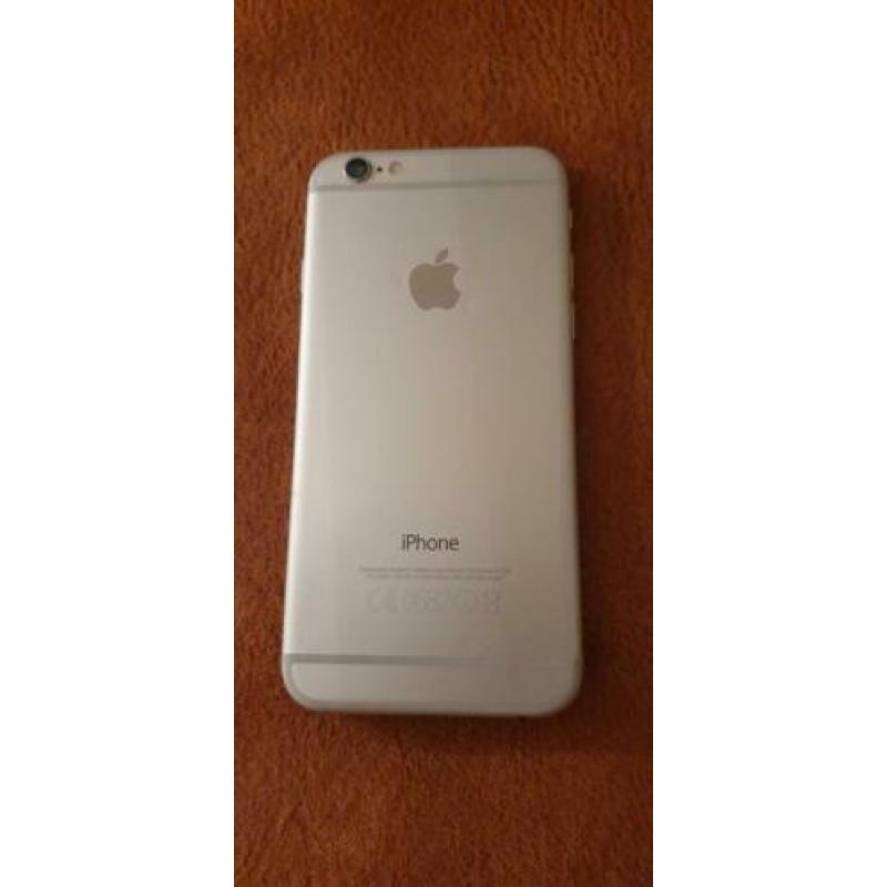Apple iphone 6 , 16gb kleur: silver, in zeer goede staat!