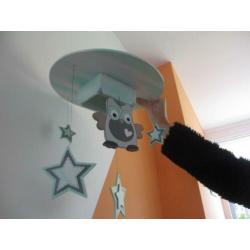 Tiamo plafondlamp, kapstok, letters