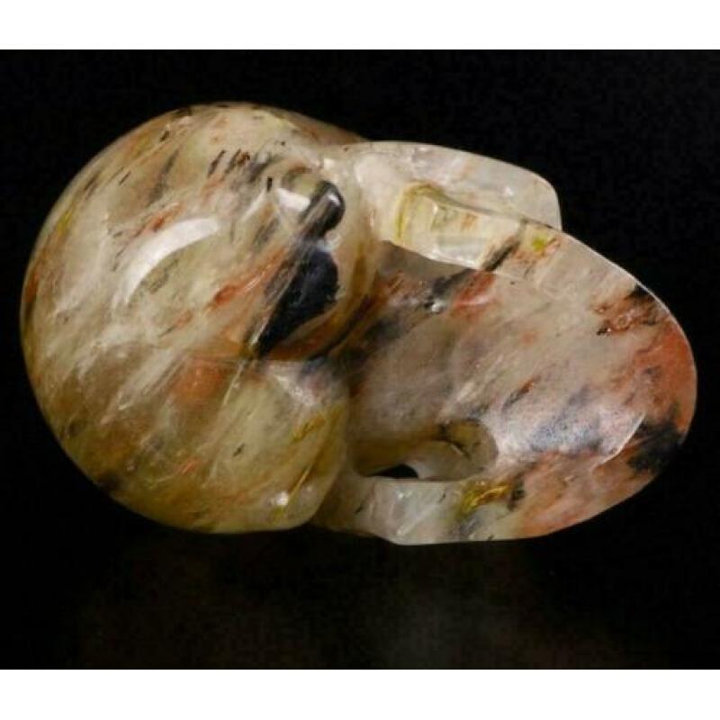 1.1 KG Agaat Kwarts Amethyst Schedel Skull Skelet Kristal