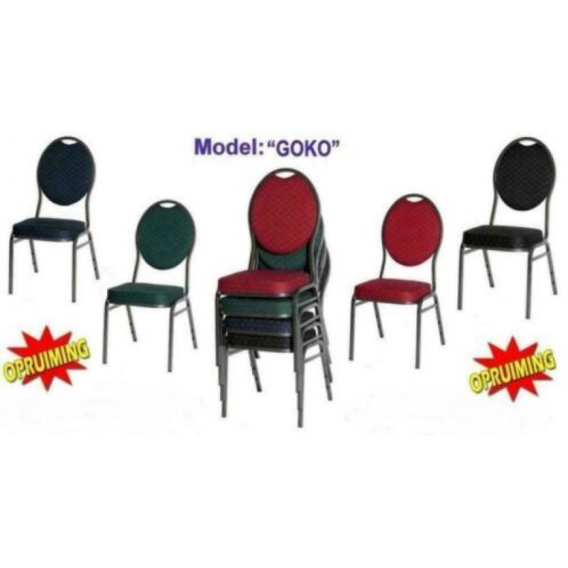 Stackchairs / stapelstoelen, nw. in verpakking