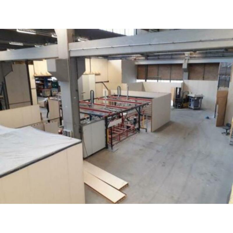 machine produceren gipswanden systeemwanden gips wand