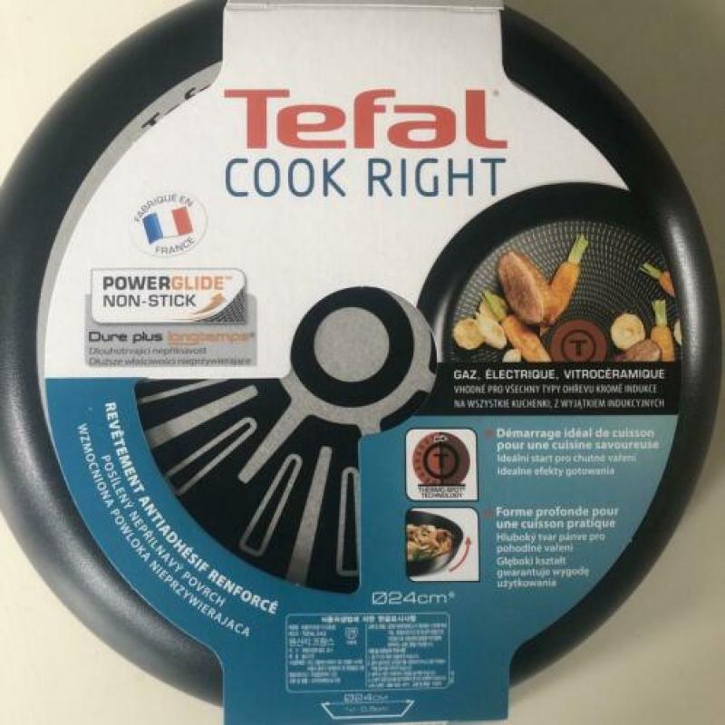 Tefal Cook Right koekenpan