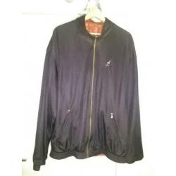 Australian jacket dubbelzijdig zwart/rood 90s