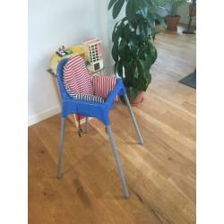 Ikea kinderstoel met kussen