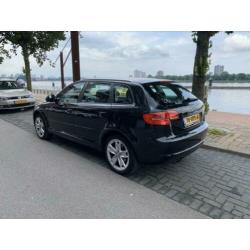 Audi A3 1.4 Tfsi 92KW Sportback S-tronic 2009 Zwart NW APK