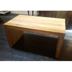 Salontafel handgemaakt eiken
