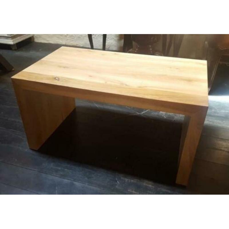 Salontafel handgemaakt eiken