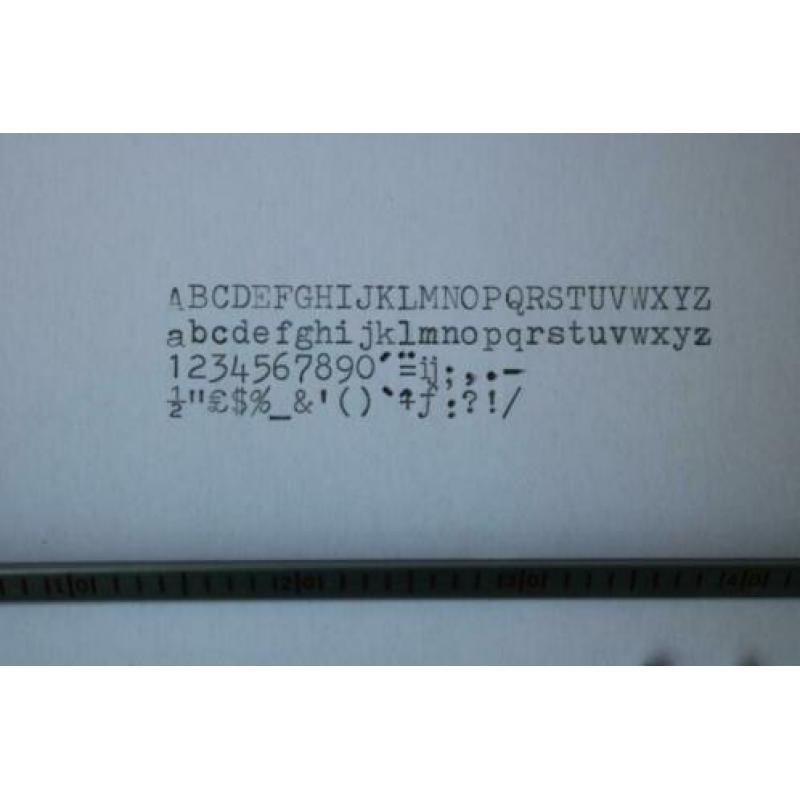 Vintage Vendex 500 typemachine zwart