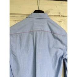 Replay overhemd - maat S (slim fit) - lichtblauw