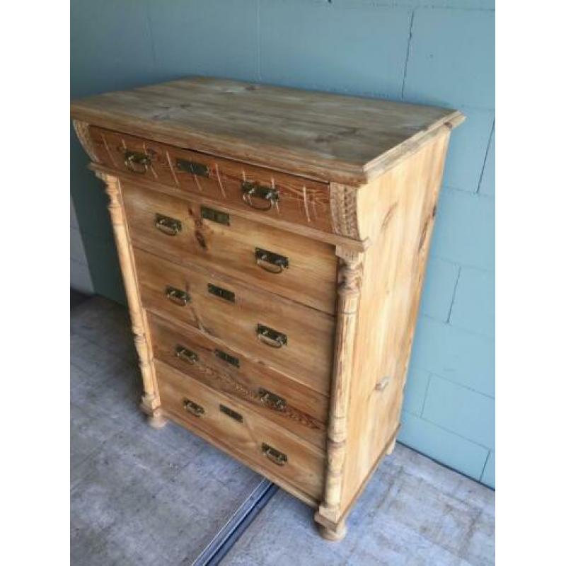 Hele mooie antieke Zweedse dressoir. Ladenkast commode