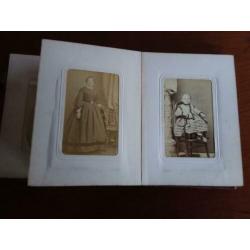 Album met 36 Carte visite ca jr 1900