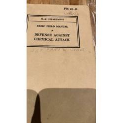 US manual defense against chemical attack 2