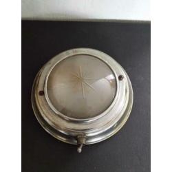 Vintage kleine ronde wandlamp voor scheepsinterieur