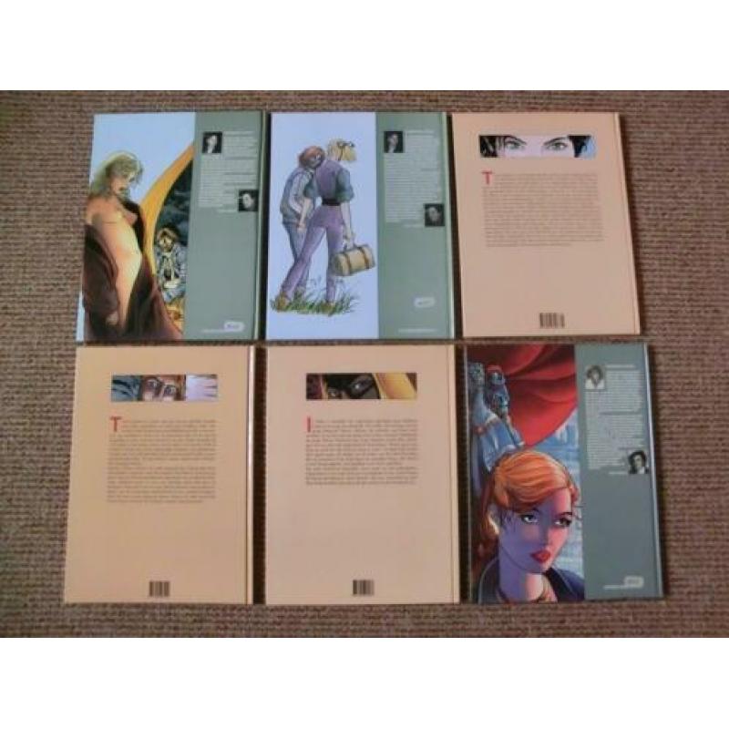 6 hardcoveralbums uit de Land van langvergeten reeks