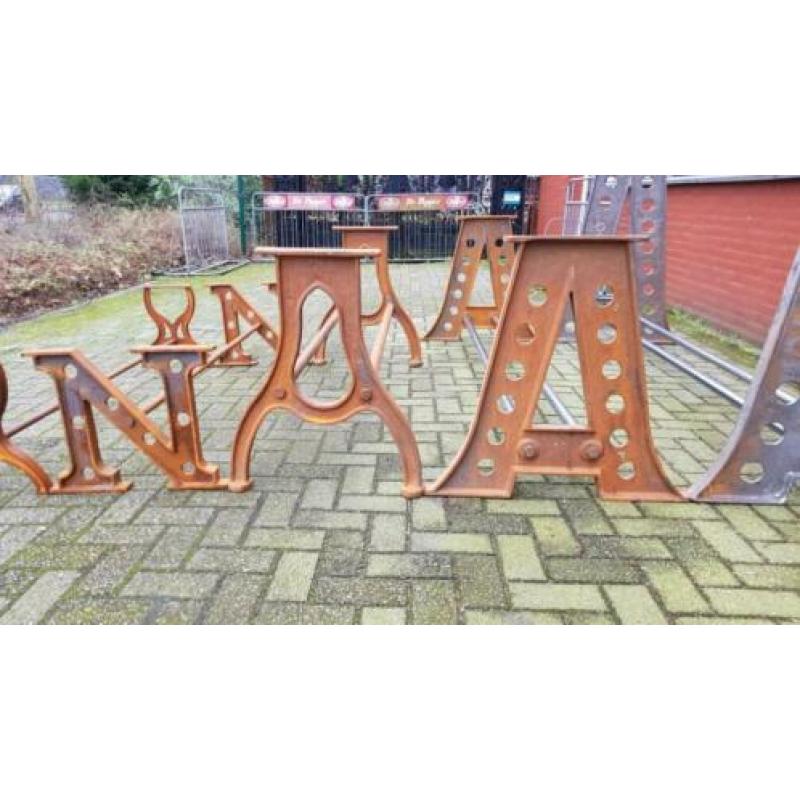 Gietijzeren tafelonderstellen tafelpoten