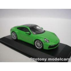 Porsche 911 Carrera 4 S 2019 Groen 1/43 Minichamps