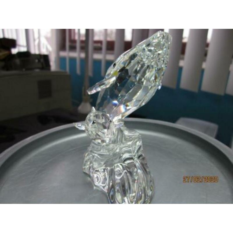 Swarovski jaarstuk 1992 walvissen moeder en kind incl doos
