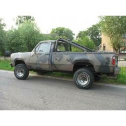 gevraagd dodge w200 d200 voor onderdelen of opknap blazer