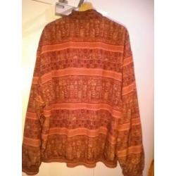 Australian jacket dubbelzijdig zwart/rood 90s
